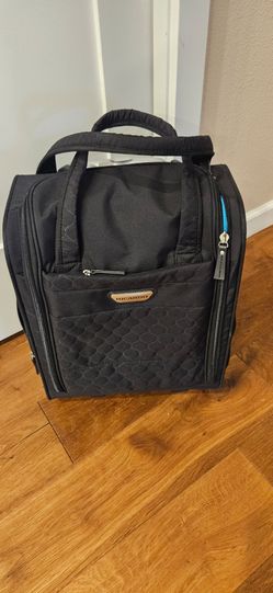Ricardo Black Underseat Rolling Carry-On Bag