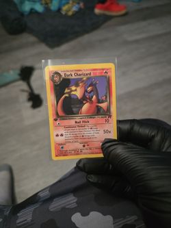 1st edition dark charizard non halo