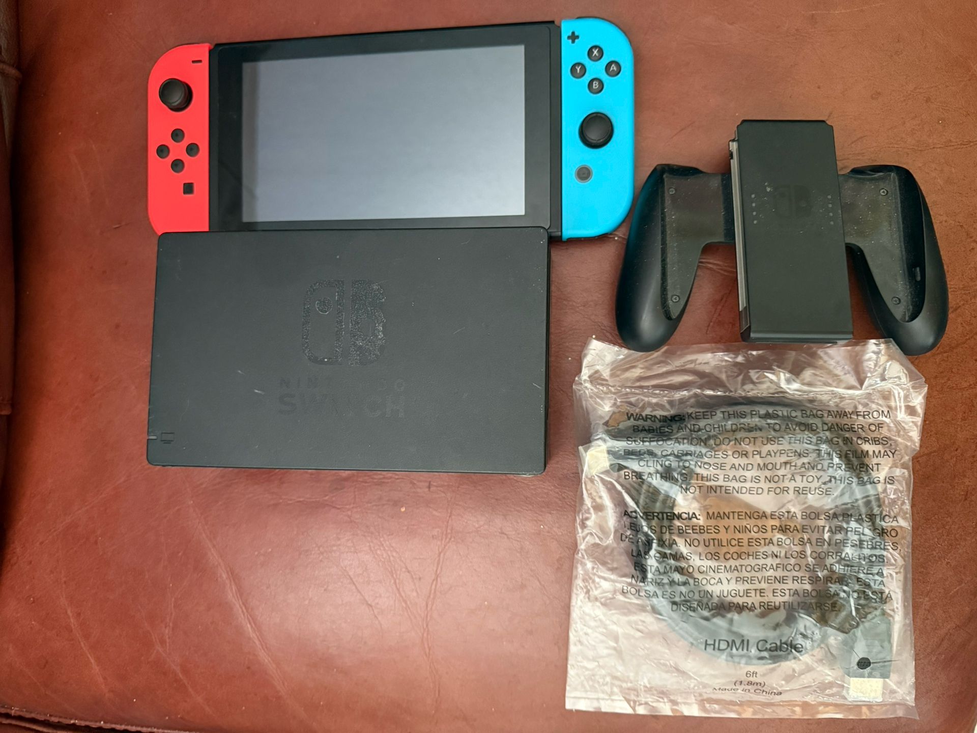 Nintendo Switch And Dock Console Set