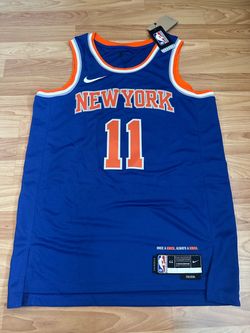 Nike NBA New York Knicks Jalen Brunson #11 Blue Jersey Men's Size Medium *New*