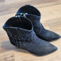 Dolce Vita Women 6.5 Leather Ankle Boots