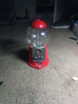 Red Gumball Machine Dispenser