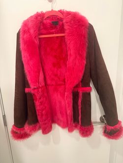 Anna Sui shearling jacket