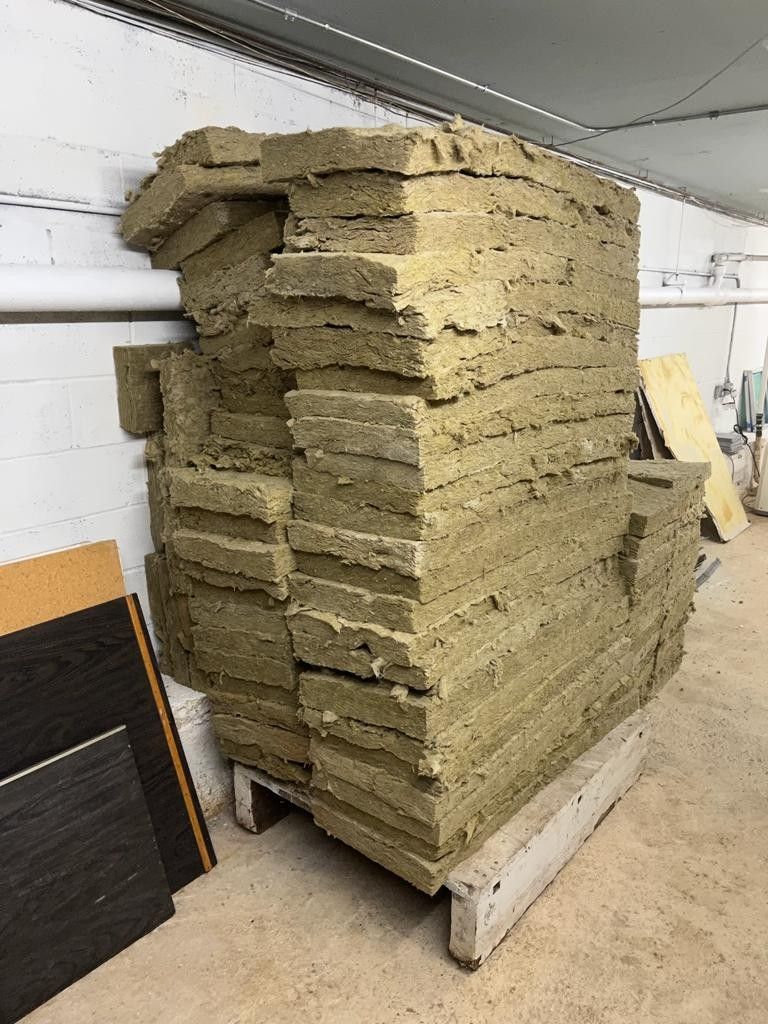 ProRox SL 960 Rockwool, Roxul, Mineral Wool Insulation Board High
Temperature 8# Density (3" x 24" x 48")