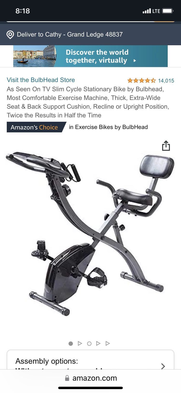 Slim cycle BRAND  NEW