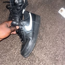 AF1s Black And White 9