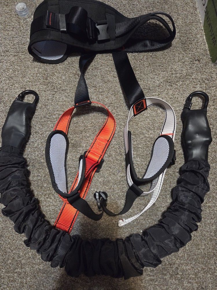Tree Climbing Harness And Strap