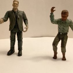 Hollywood Monsters Frankenstein And The Wolfman 