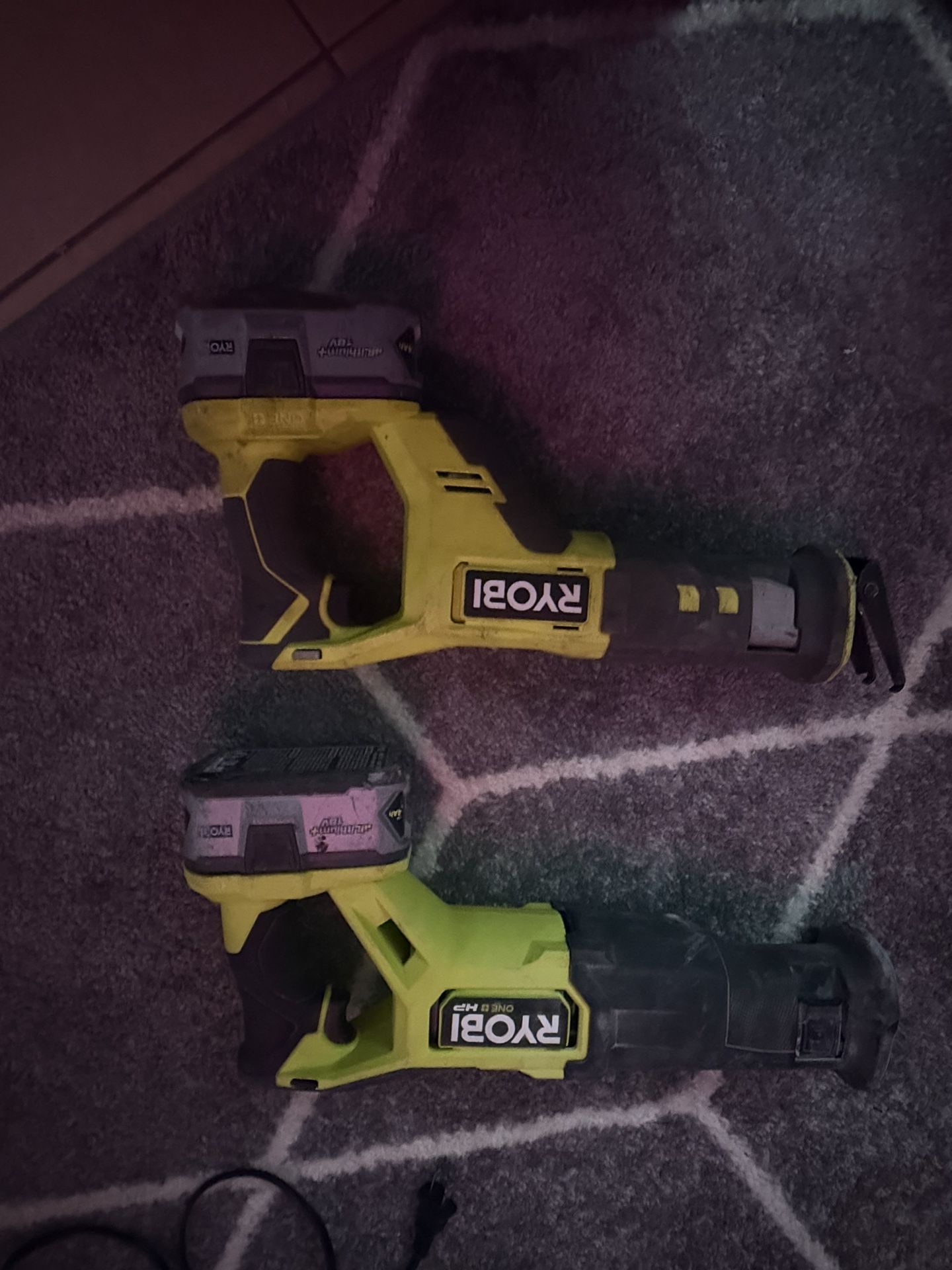 Ryobi Sawzalls