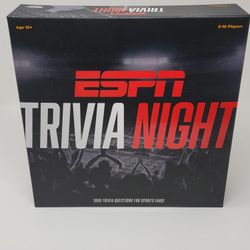 ESPN Trivia Night Board Game Sealed