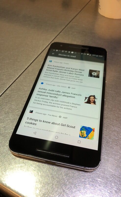 Used nexus 6p 32gb - unlocked, runs android Oreo