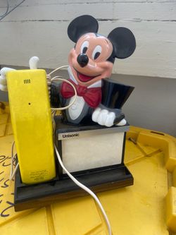 Vintage Disney  Mickey Mouse telephone