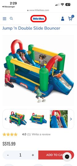 Little  Tikes Jump n Slide Bouncer