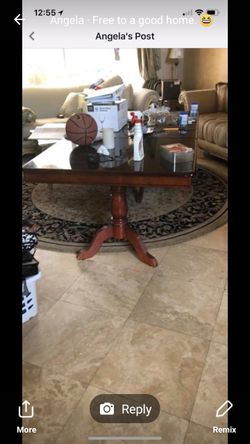Table fits 6 - 8 chairs