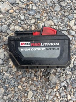 Milwaukee M18 12.0AH * battery does not hold charge. Still under warranty
