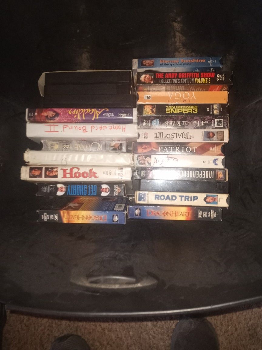 21 Vcr Tapes
