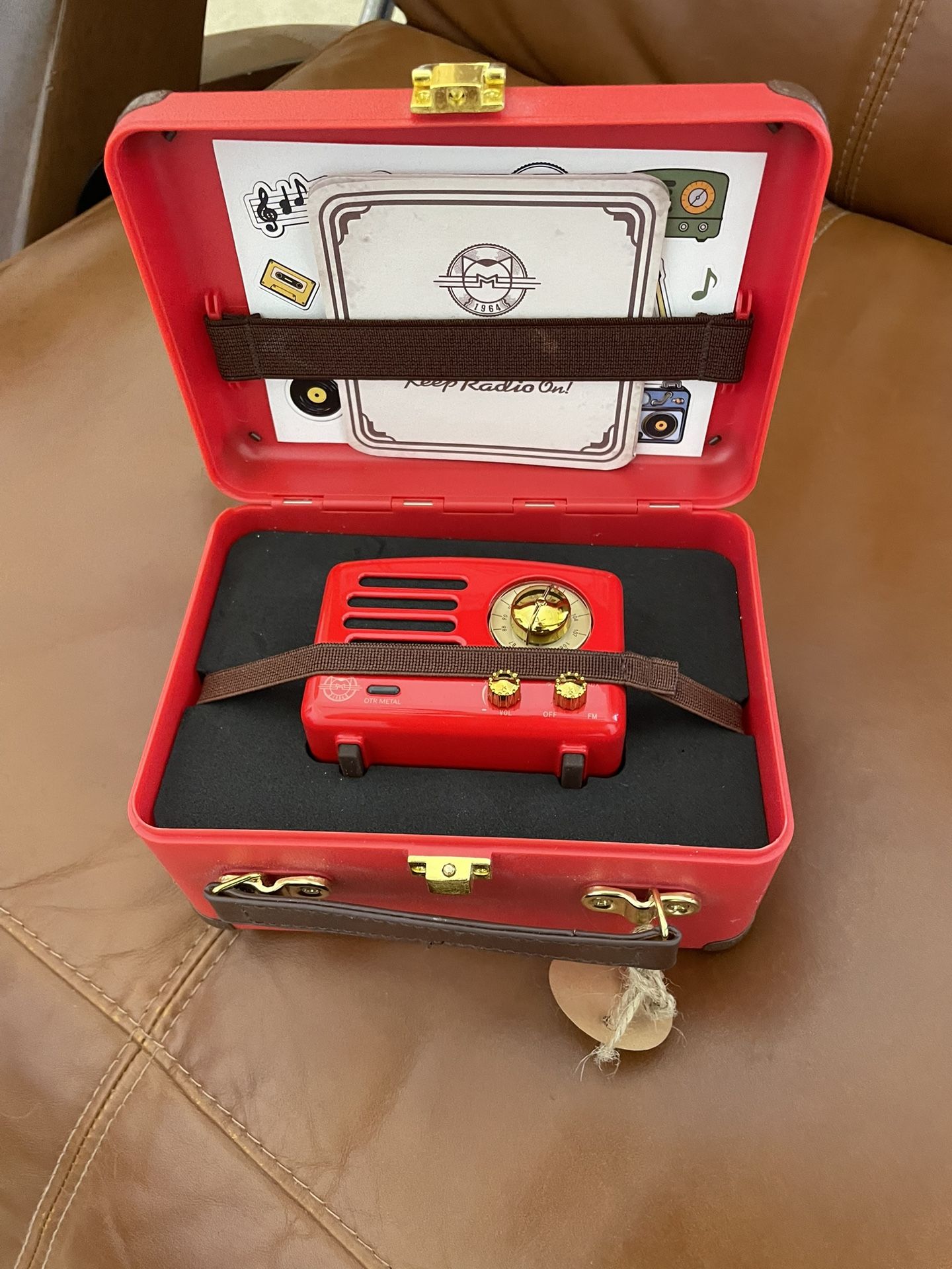 MUZEN OTR Metal Wireless Portable FM Bluetooth Speaker