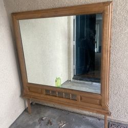 43/half By 55 Large Dresser Mirror 