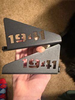 Jeep wrangler 1941 foot pegs