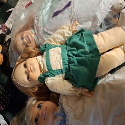 NORTHERN TISSUE Dolls. Kept In Bags. Excellent