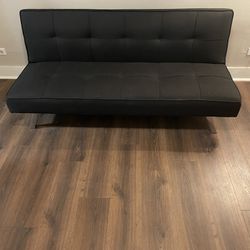 Black Sofa/ Futon