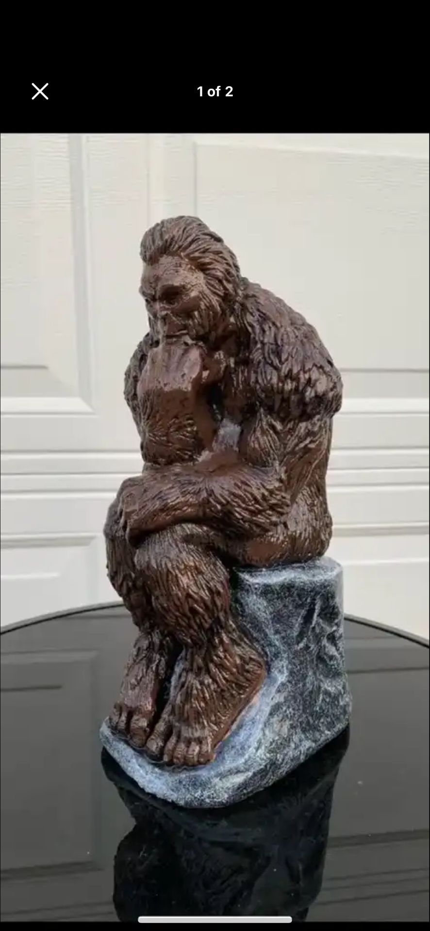 The Bigfoot Thinker Statue