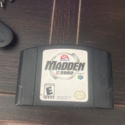 Madden 2002 Nintendo 64