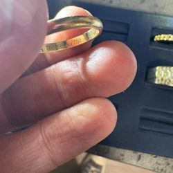 18k Gold Cartier Wedding band 