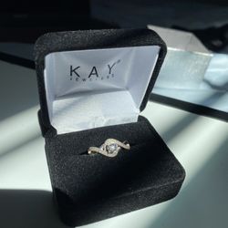 Diamond promise Ring