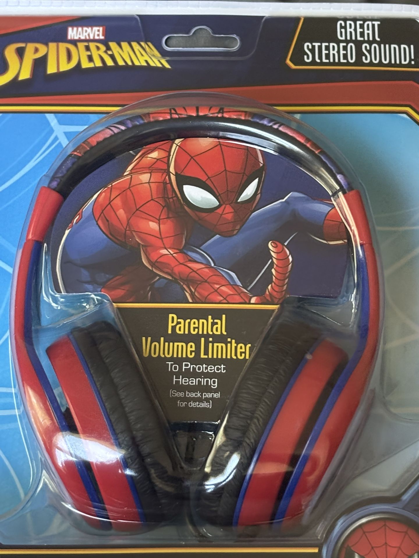 Spider-Man Bluetooth Headphones/ Spider-Man Headphone Aux Cord