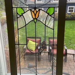 Antique Stained Glass Window