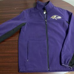 NFL Baltimore Ravens Team Logo Jacket,  Full Zip