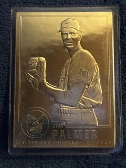 1996 Jim Palmer, Danbury 23kt. Gold, Card#4