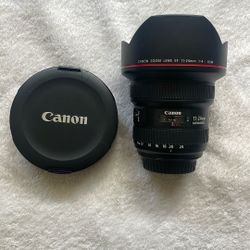 Canon EF 11-24MM F/4L USM Ultrasonic Ultra Wide Zoom Lens Black 