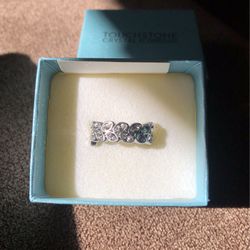 Touchstone Crystal Olympia Ring