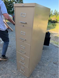 Metal cabinets