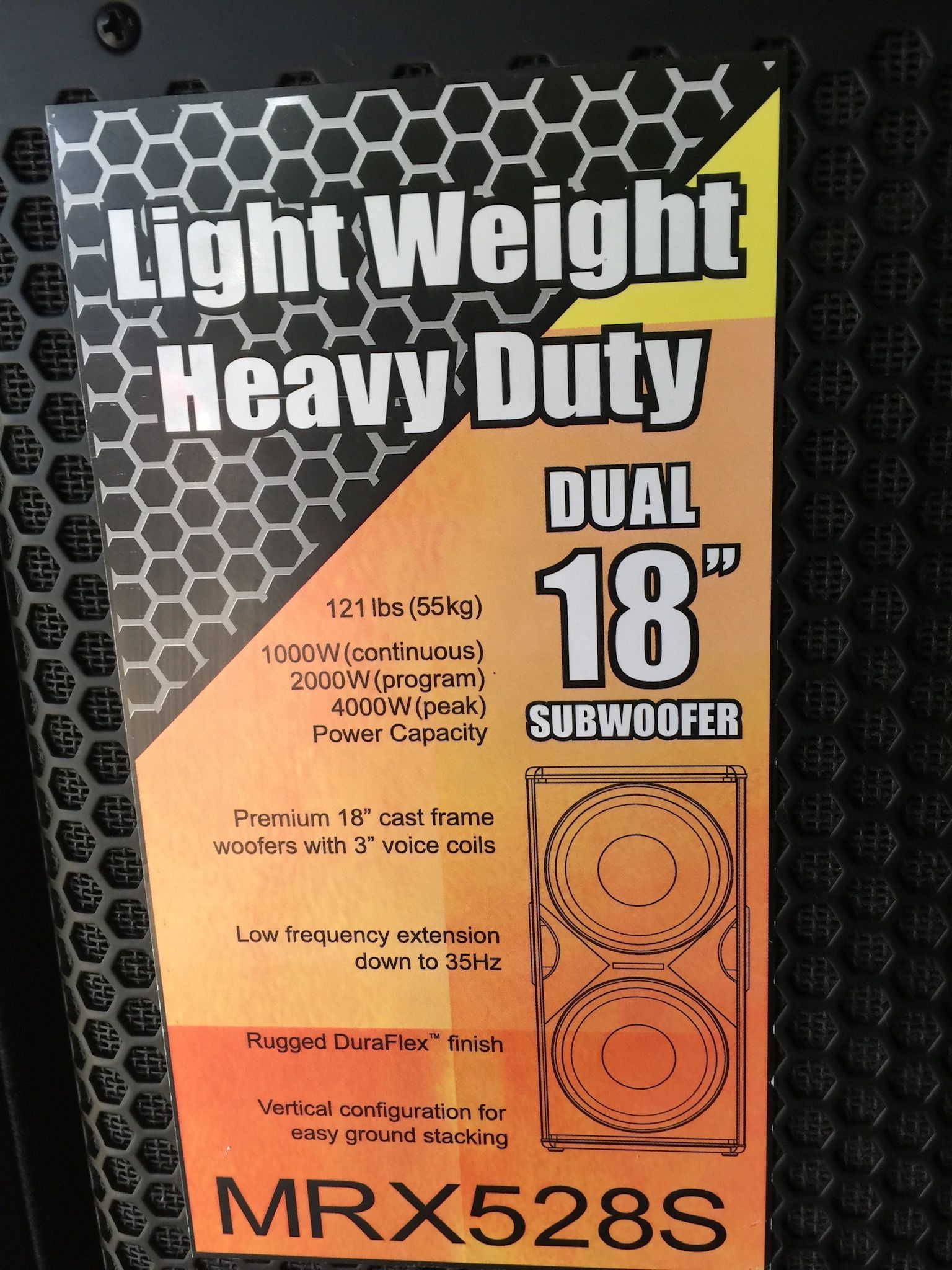 2 - JBL MRX 528 Passive Dual 18” Subs for Sale in Aliso Viejo, CA