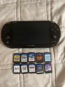 Ps Vita w/ games