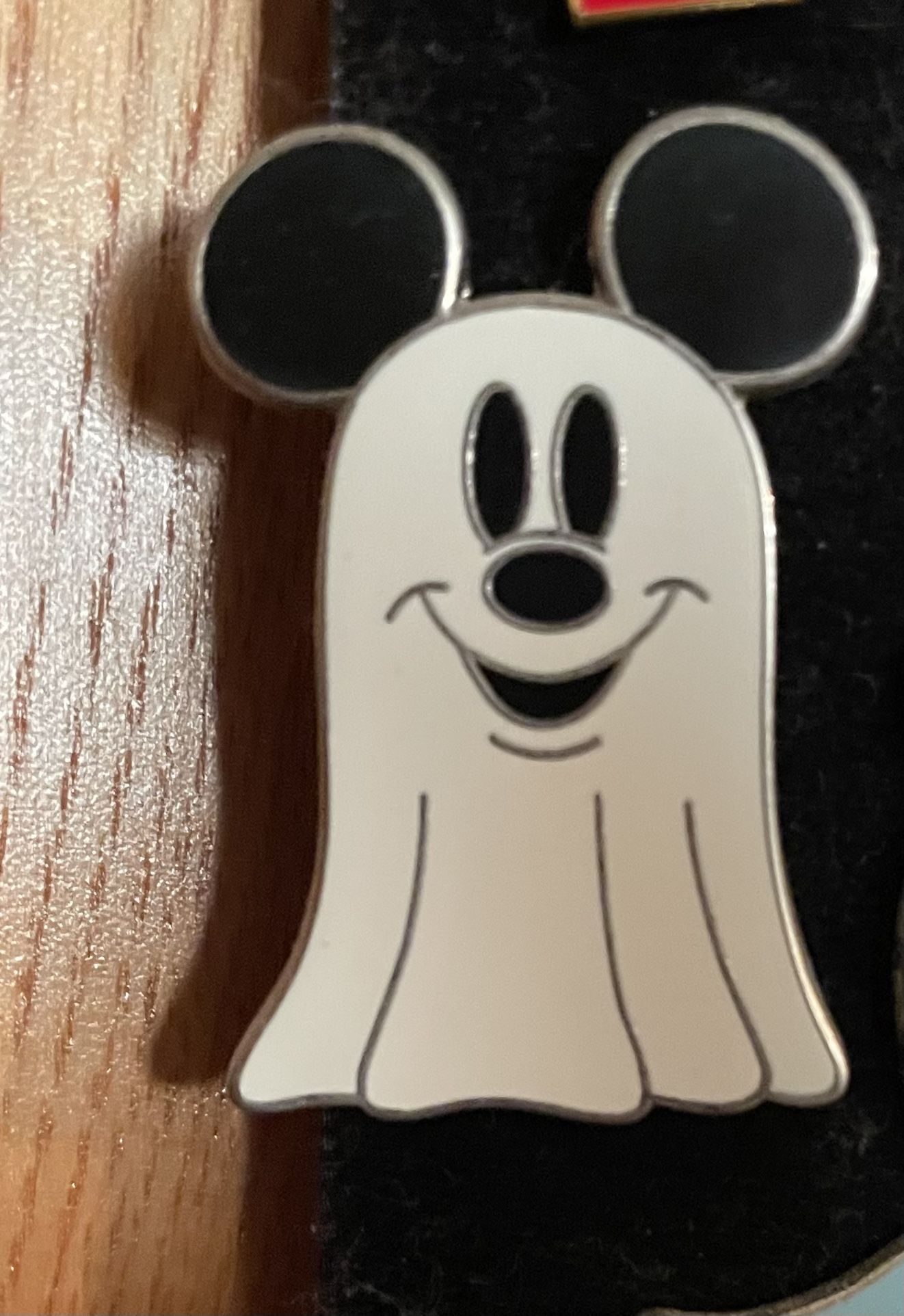 Mickey Mouse Ghost Lapel Pin