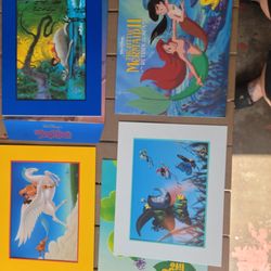 Disney lithographs