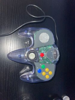 N64 clear blue controller