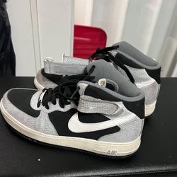 Size 10 - Nike Air Force 1 '07 Mid Wolf Grey