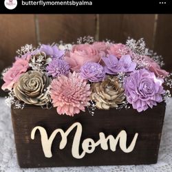 Soft Wood Flower Arrangements (Not Fresh)