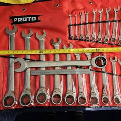 Proto Professional Ratcheting Wrenches