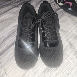 Black Shoes Size 10 Women's Or Men New