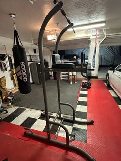 Pull-up/ab workout stand