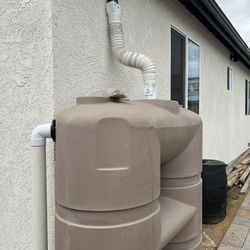 Rain Barrel Drain System Installation