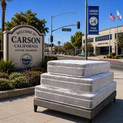 Pillow top mattresses. Tax included. Free local delivery.  Twin  Mattress only-$110 Mattress & box spring-$145  Full Mattress only-$140 Mattress $ box