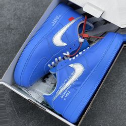 Nike Air Force 1 Low Off White Mca University Blue 50