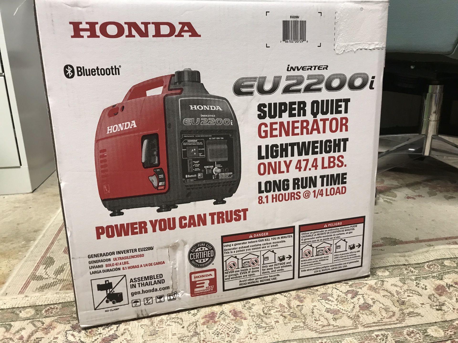 EU2200i Honda Generator BRAND NEW